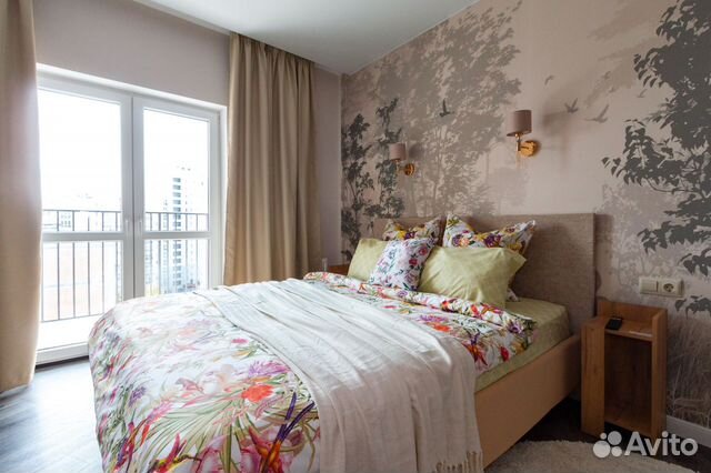 

1-к. квартира, 50 м², 2 кровати