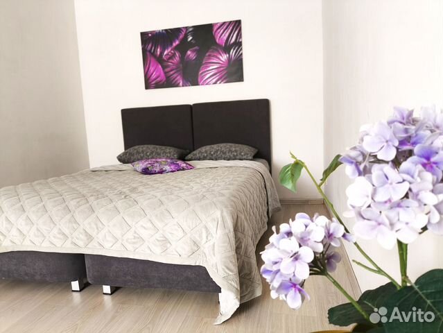 

1-к. квартира, 42 м², 2 кровати