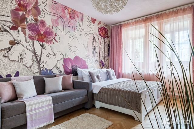 

1-к. квартира, 38 м², 2 кровати