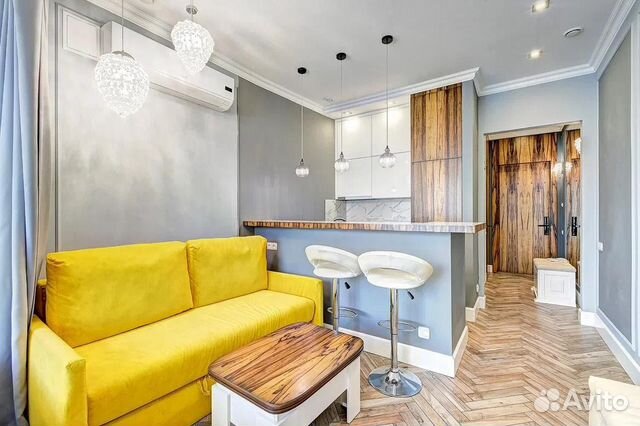 

Квартира-студия, 42 м², 2 кровати