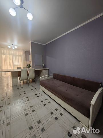 

Квартира-студия, 40 м², 2 кровати