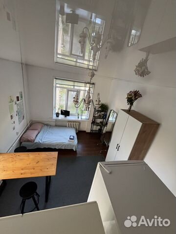 

Квартира-студия, 18 м², 2 кровати