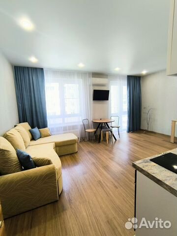 

Квартира-студия, 38 м², 2 кровати