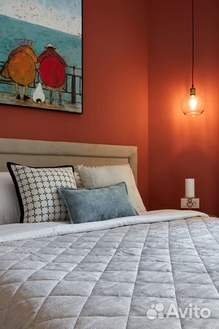 

1-к. квартира, 34 м², 2 кровати