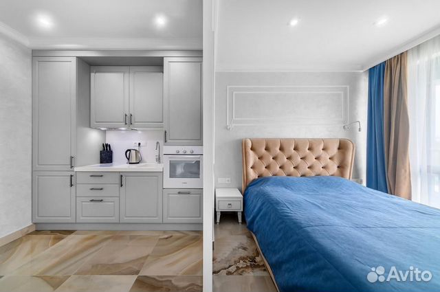 

Квартира-студия, 28 м², 1 кровать
