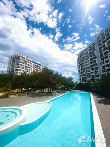 

Квартира-студия, 34 м², 2 кровати