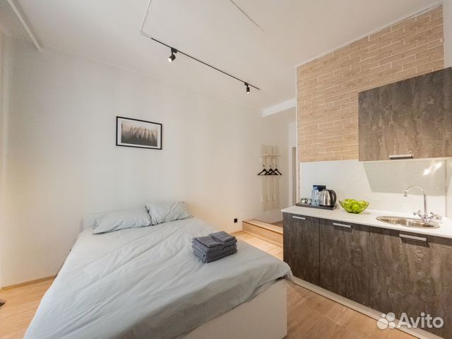 

Квартира-студия, 27 м², 1 кровать