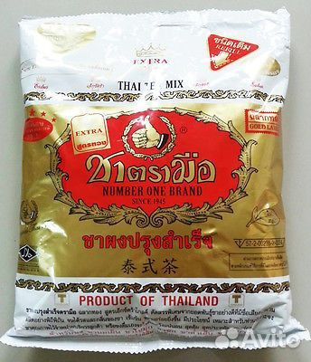 Оригинал тайский. Чай Original Gold. Товары из Тайланда чай. Thai Tea Mix. Тайский чай 666 с золотом.