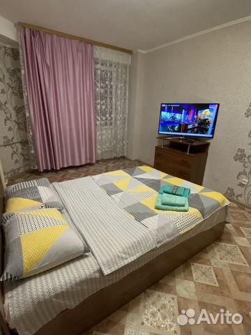 

1-к. квартира, 37 м², 2 кровати