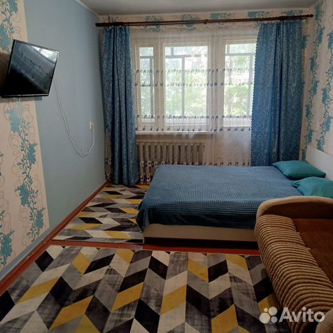 

1-к. квартира, 33 м², 3 кровати