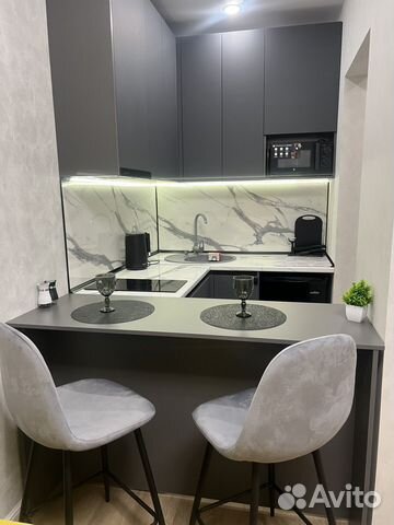 

Квартира-студия, 24 м², 2 кровати