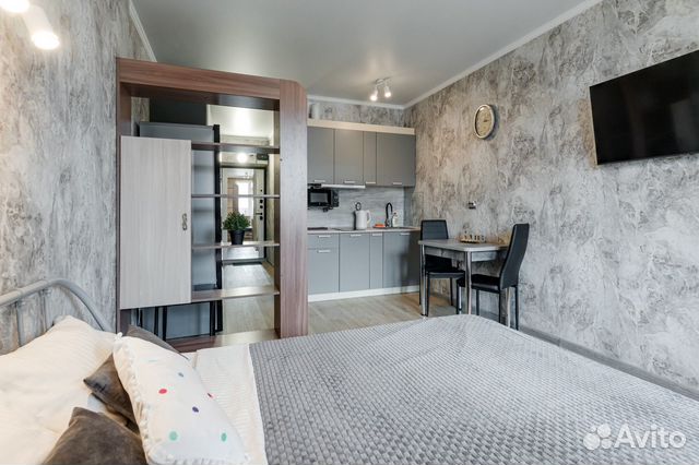 

Квартира-студия, 32 м², 1 кровать