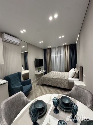 

Квартира-студия, 35 м², 1 кровать