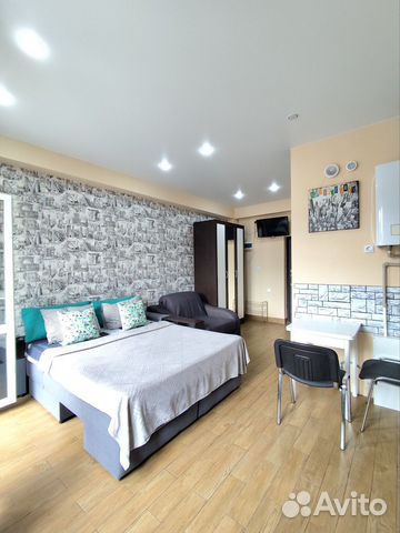 

Квартира-студия, 25 м², 2 кровати