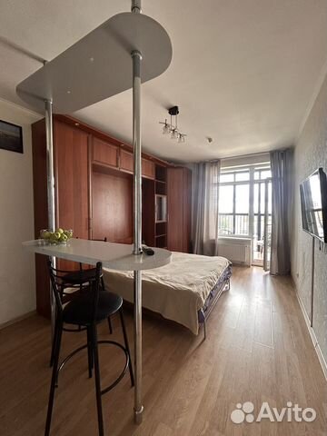 

Квартира-студия, 28 м², 1 кровать