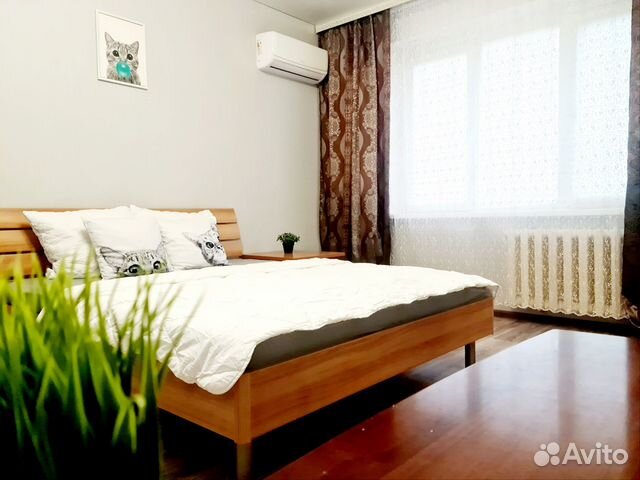 

1-к. квартира, 37 м², 2 кровати