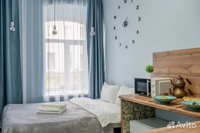 

Квартира-студия, 15 м², 1 кровать