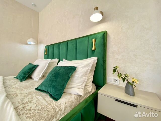 

Квартира-студия, 40 м², 2 кровати