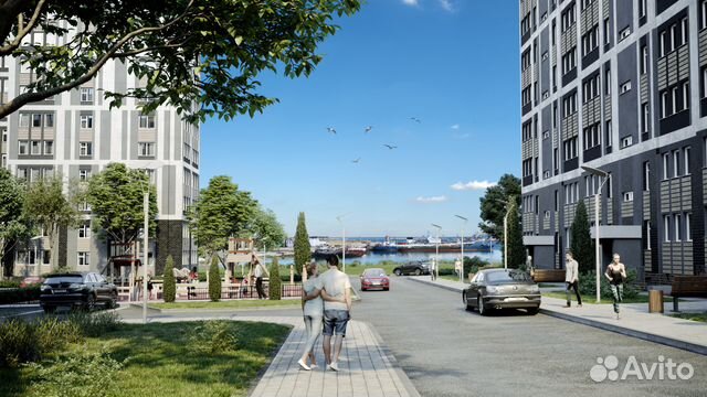 2-к квартира, 62.3 м², 3/10 эт.