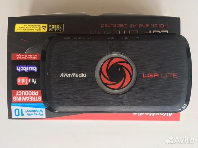 Avermedia карта видеозахвата lgp lite