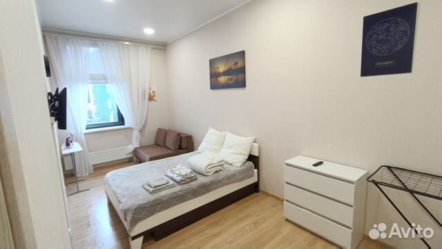 

1-к. квартира, 55 м², 3 кровати
