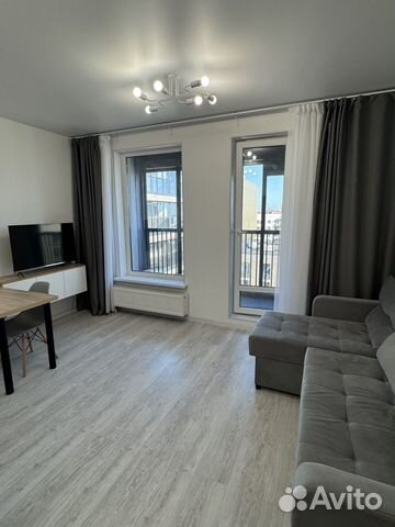 

Квартира-студия, 28 м², 2 кровати