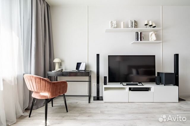 

1-к. квартира, 40 м², 2 кровати