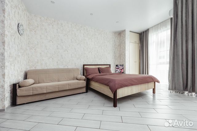 

Квартира-студия, 30 м², 2 кровати