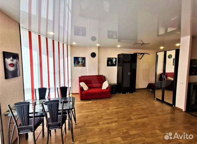 

Квартира-студия, 40 м², 2 кровати
