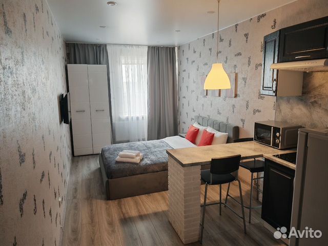 

Квартира-студия, 27 м², 1 кровать