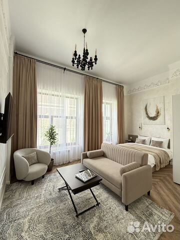 

Квартира-студия, 29 м², 2 кровати