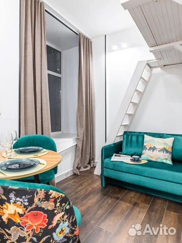 

Квартира-студия, 16 м², 3 кровати