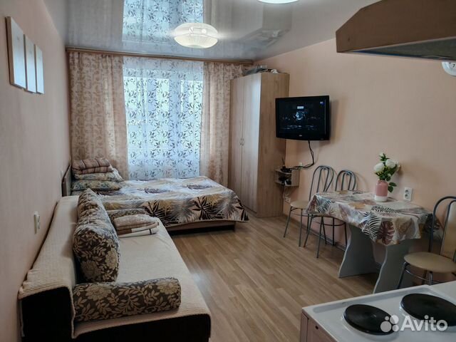 

Квартира-студия, 26 м², 2 кровати