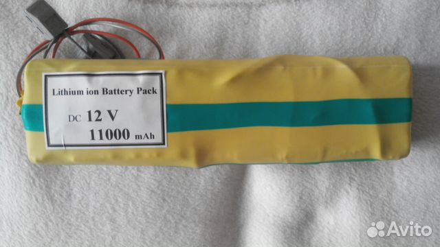 Li-Io аккумулятор 11000 mAh 12 V