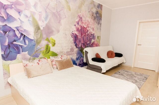 

1-к. квартира, 42 м², 2 кровати