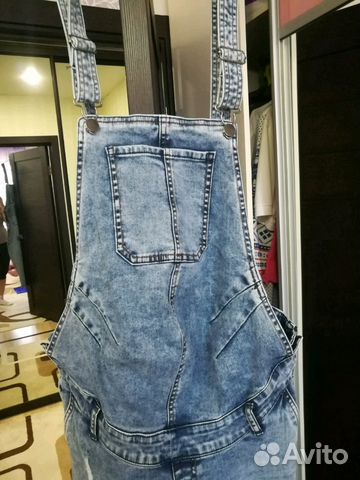 Джинсовой комбинезон для беременных