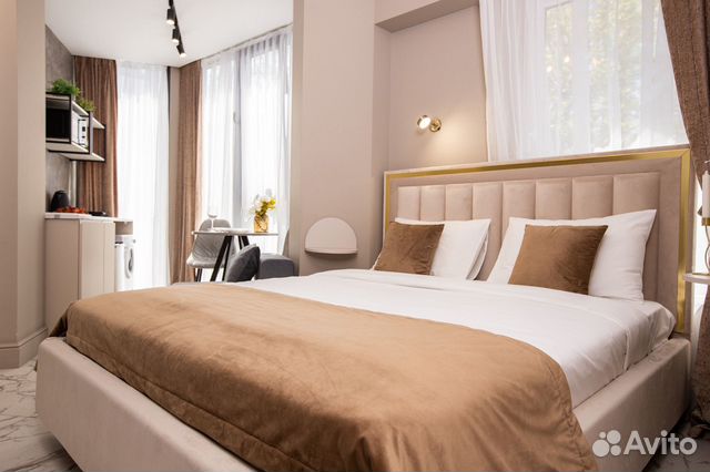 

Квартира-студия, 27 м², 2 кровати
