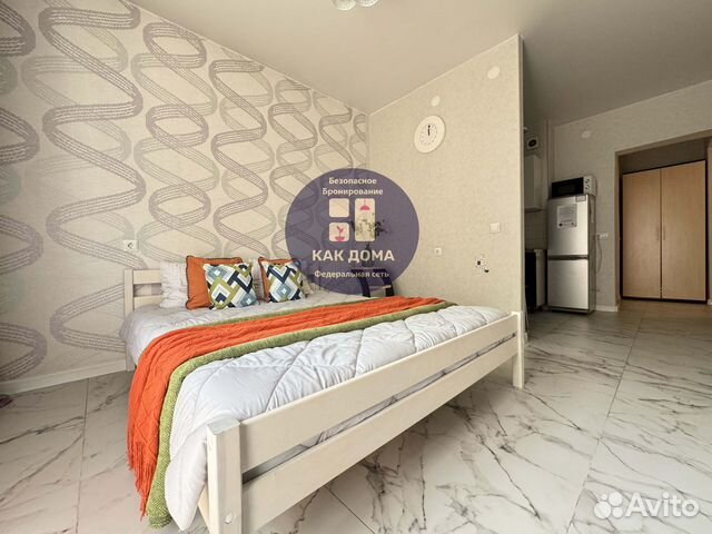 

Квартира-студия, 30 м², 1 кровать