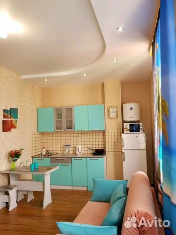 

Квартира-студия, 30 м², 2 кровати