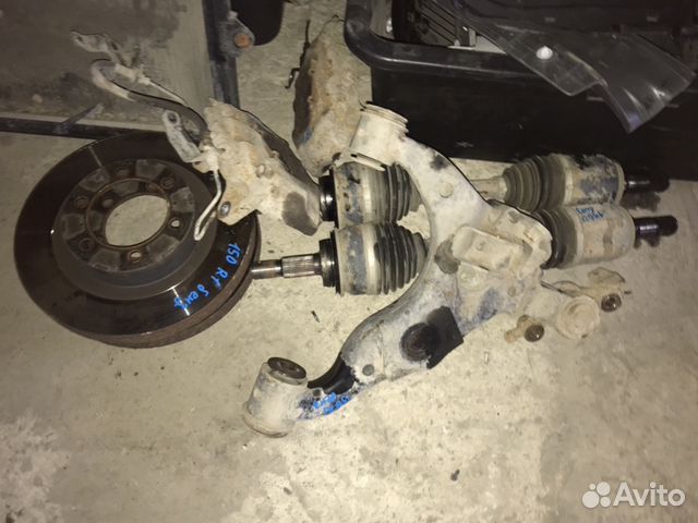 В разборе ходовая Toyota Land Cruiser Prado 150