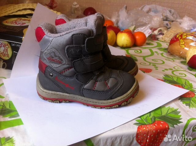 Сапоги зимние Котофей, размер 25
