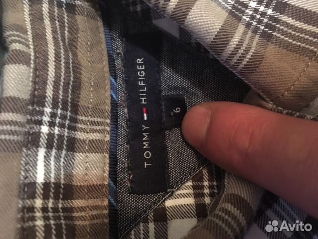 Детская рубашка Tommy Hilfiger Детская рубашка Tommy Hilfiger