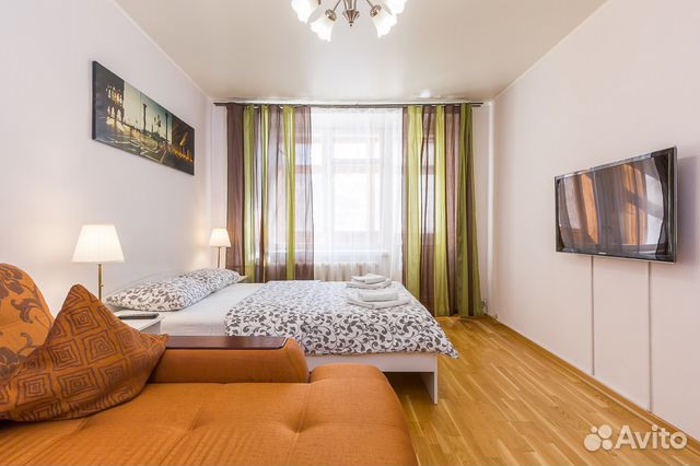 

1-к. квартира, 40 м², 1 кровать