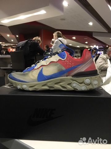 Nike react 87 x Undercover signal blue оригинал