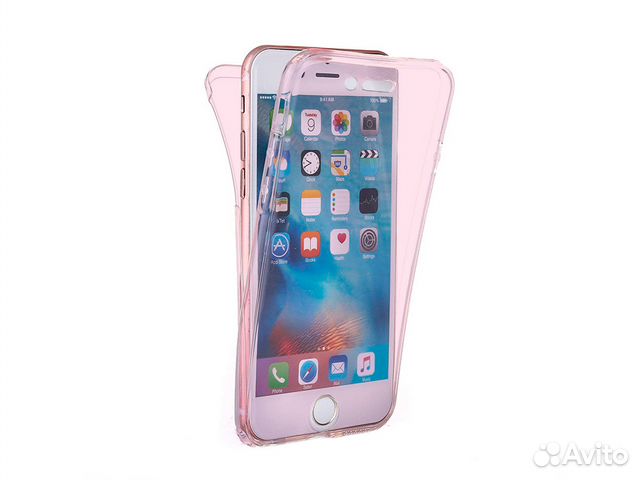 84012373227 Чехол Voero 360 Soft iPhone 7/8, розовый