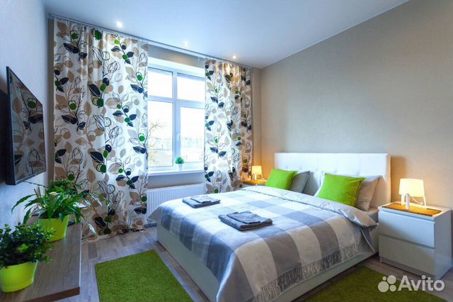 

Квартира-студия, 35 м², 1 кровать