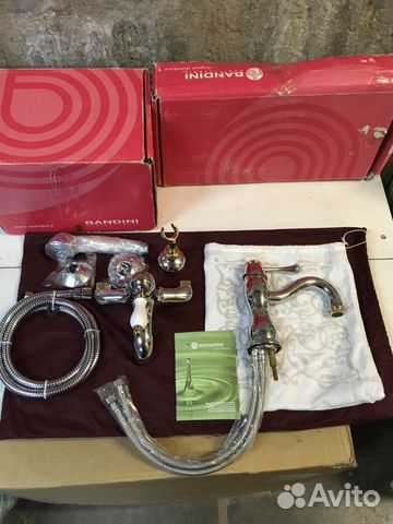 Комплект смесителей bandini. Италия Оригинал