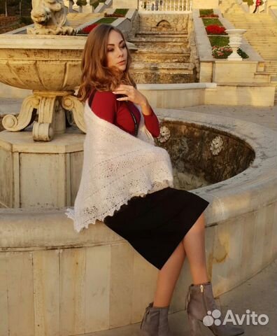 Платок белый