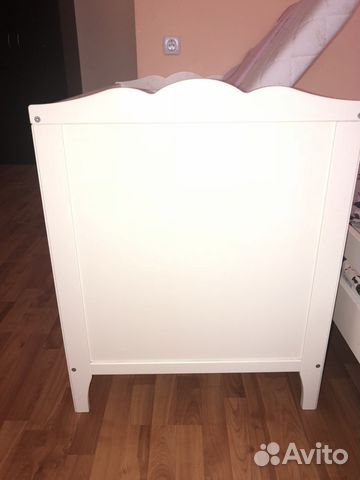 Кроватка IKEA с матрасом