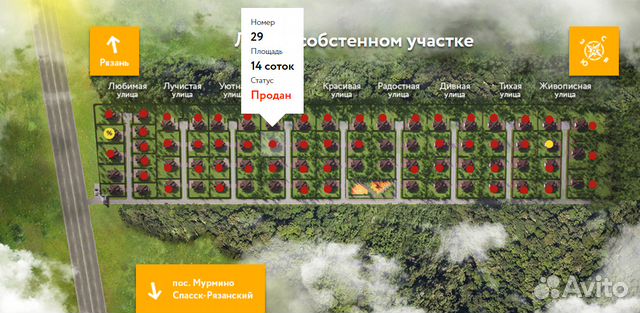 Кадастровая карта алеканово рязань